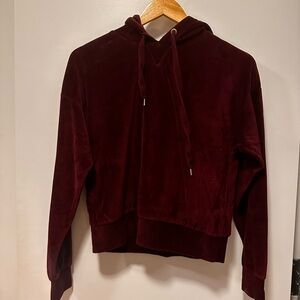 Velvet hoodie